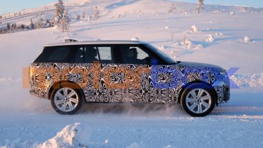 Nuova Range Rover 2028, vista laterale