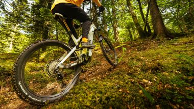 Michelin E-Wild Performance Line: la struttura asimmetrica massimizza la trazione