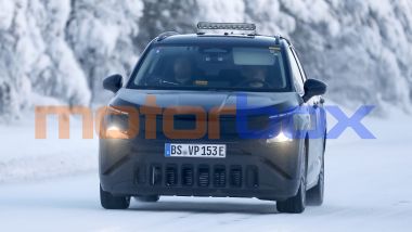 Skoda Epiq 2026, il frontale