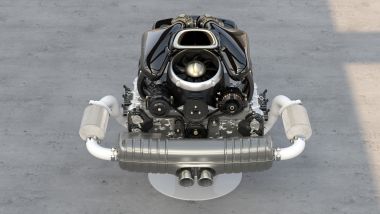Porsche 911 Carrera Cabriolet Reimagined by Singer, il motore aggiornato da Cosworth