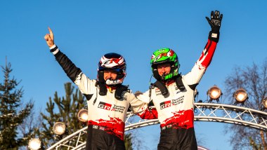 WRC 2026: Elfyn Evans e il navigatore Scott Martin (Toyota)