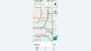 Google Maps: la mappa del traffico