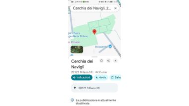 Google Maps: fai un lungo tap e metti un segnaposto