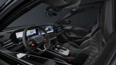 Nuova Audi RS 5: l'abitacolo super sportivo