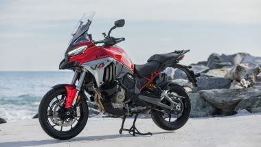 Comparativa globetrotter 2026, la Ducati Multistrada V4 S Travel &amp; Radar