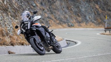 Comparativa globetrotter 2026, la KTM 1390 Super Adventure S Evo in azione