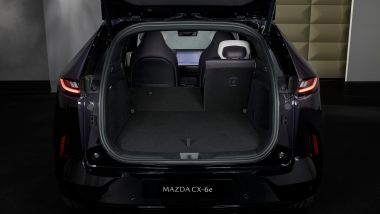Mazda CX-6e, il bagagliaio