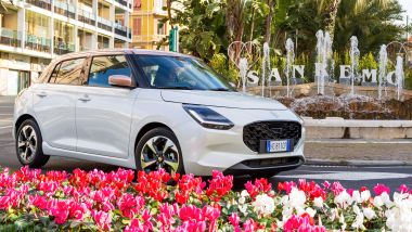 Swift &egrave; l'Auto di Sanremo