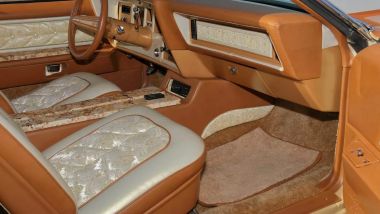 Lincoln Bugazzi 1973, interni... marmorei (foto: Mecum Auctions)