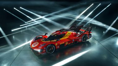La livrea della Ferrari 499P per la stagione FIA WEC 2026 | Foto: Ferrari