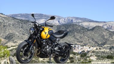 Triumph Trident 660 2026, 3/4 anteriore