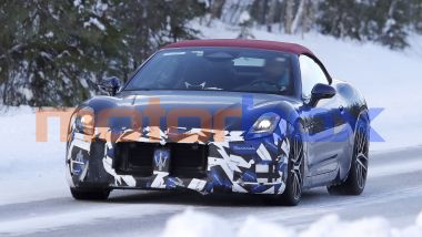 Nuova Maserati Gran GranCabrio, il frontale