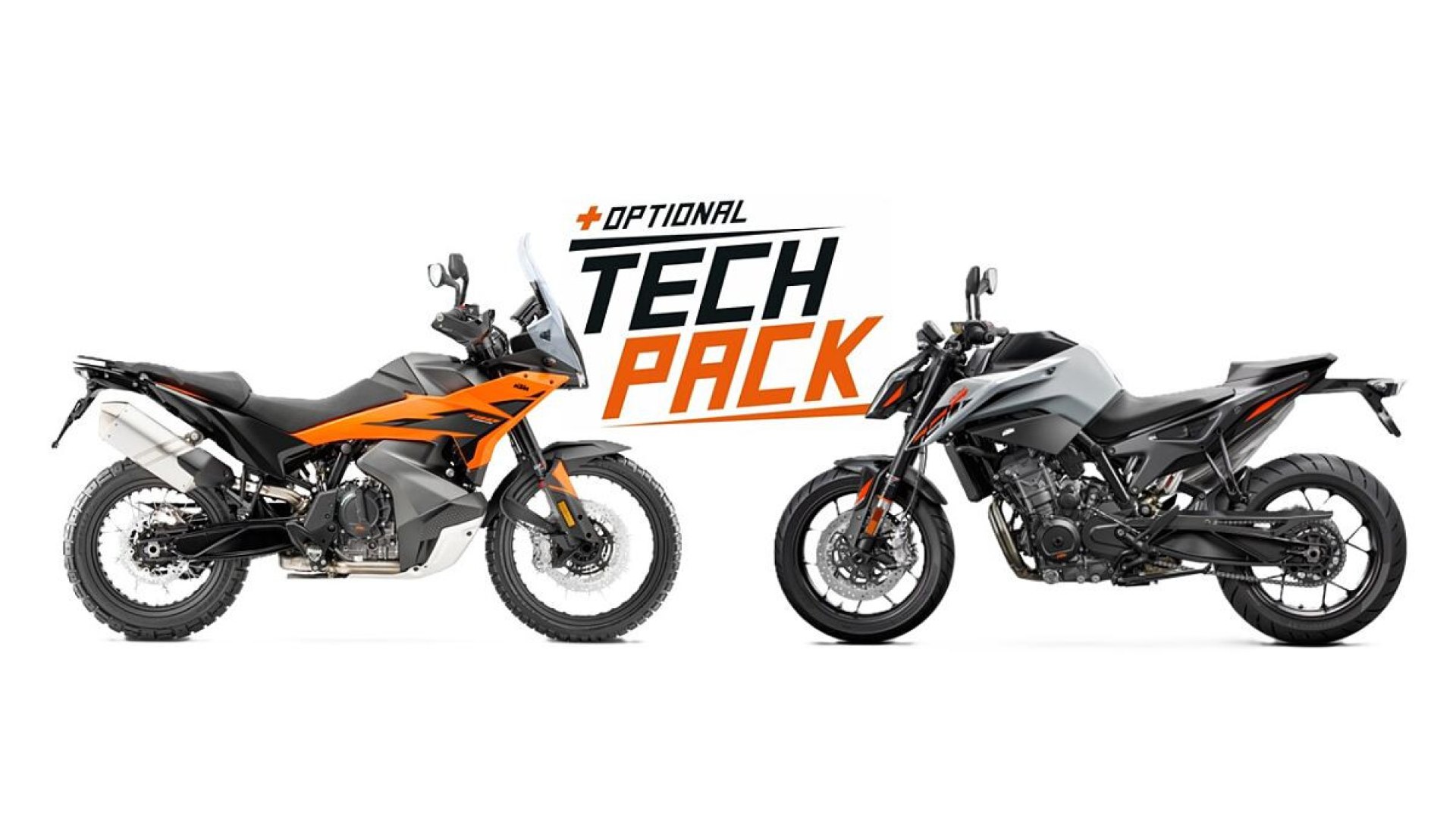 KTM 790 Adventure 2018-2025 Adjustable Clutch & Brake Levers Set Black Orange