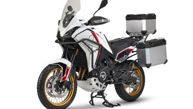 Moto Morini X-Cape 700, la Gold Edition &egrave; la top di gamma, con tanto di controllo di trazione