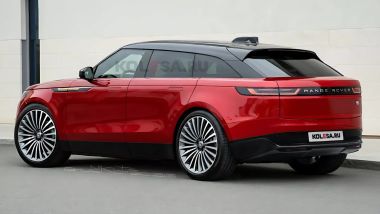 Range Rover Velar render