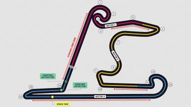 F1 GP Cina 2026, Shanghai: La mappa del circuito | Foto: Formula 1