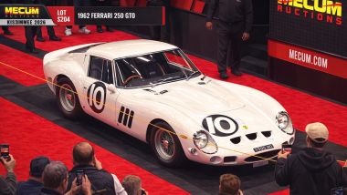 Ferrari 250 GTO Bianco Speciale all'asta da Mecum - Da un fotogramma del video