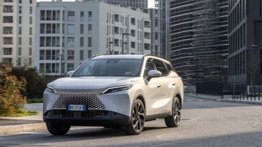 Omoda 7 SHS-P alla prova consumi