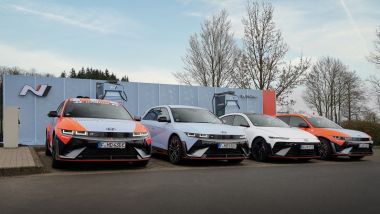 Hyundai Ioniq 5 N e Ioniq 6 N al Nurburgring