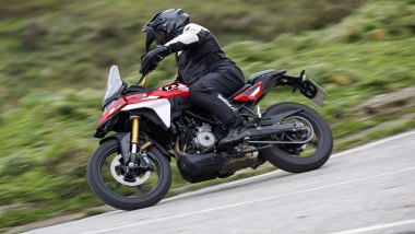 BMW F 450 GS: con la Sport su strada