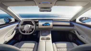 Xiaomi SU7: l'abitacolo lussuoso