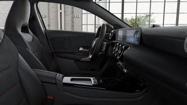 Mercedes A 180 d AMG Line, gli interni (credits: mercedes-benz.it)