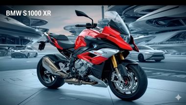 BMW S 1000 XR 2027 (alta risoluzione con AI)