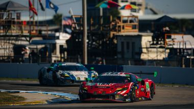 12 Ore Sebring 2026: la Ferrari #21 in azione