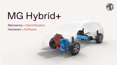 MG, schema del sistema Hybrid+