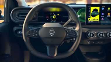 Renault Twingo E-Tech Electric: il volante multifunzione