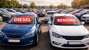 Mercato auto usate: diesel e benzina le più richieste, ma il 2026 apre in calo