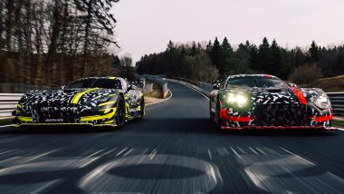 Mistero svelato: Mercedes-AMG GT3 e AMG GT Black Series