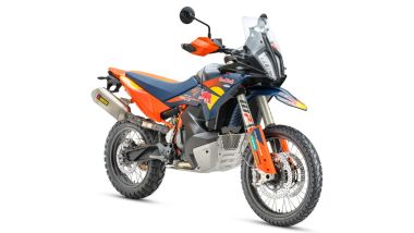 KTM 890 Adventure R Rally 2026, 3/4 anteriore