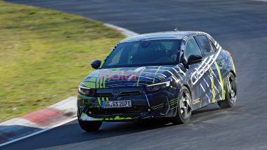 Opel Corsa GSE, il prototipo