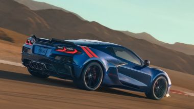 Nuova Chevrolet Corvette Grand Sport, 3/4 posteriore