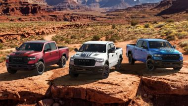 RAM 1500 America250, tre pickup una sola bandiera