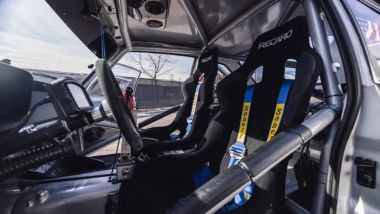 Ford Escort Mk2 del '78 ex Ken Block, l'interno