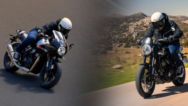 Tracker e Thruxton 400 tra le protagoniste dei demo ride