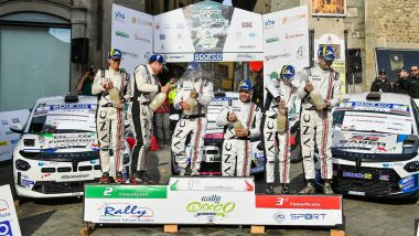 CIAR 2026, Rally Il Ciocco: podio Trofeo Lancia