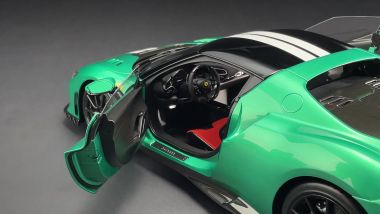 Ferrari 296 Speciale Amalgam Collection, l'interno