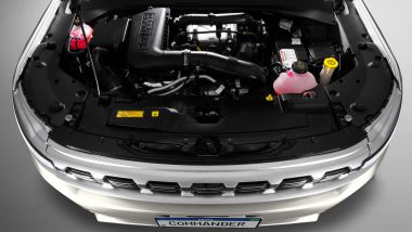 Nuova Jeep Commander 2027, il motore turbo diesel