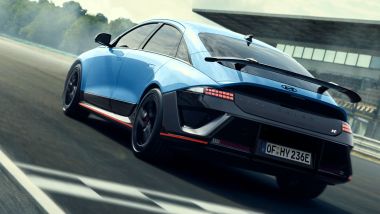 Hyundai Ioniq 6 N, 3/4 posteriore