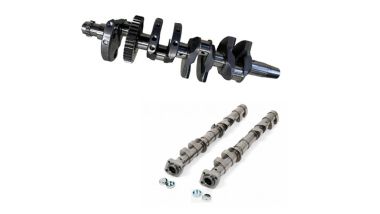 Yamaha R6 ''big bang'' by Ten Kate Racing, l'albero motore a croce e gli alberi a camme