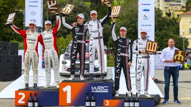 WRC 2026, Rally Croazia: il podio della classe WRC2