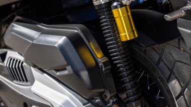 Voge SR450X, dettaglio del posteriore