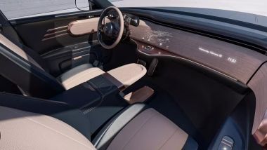 Dacora Motors, la plancia con gli schermi mimetizzati