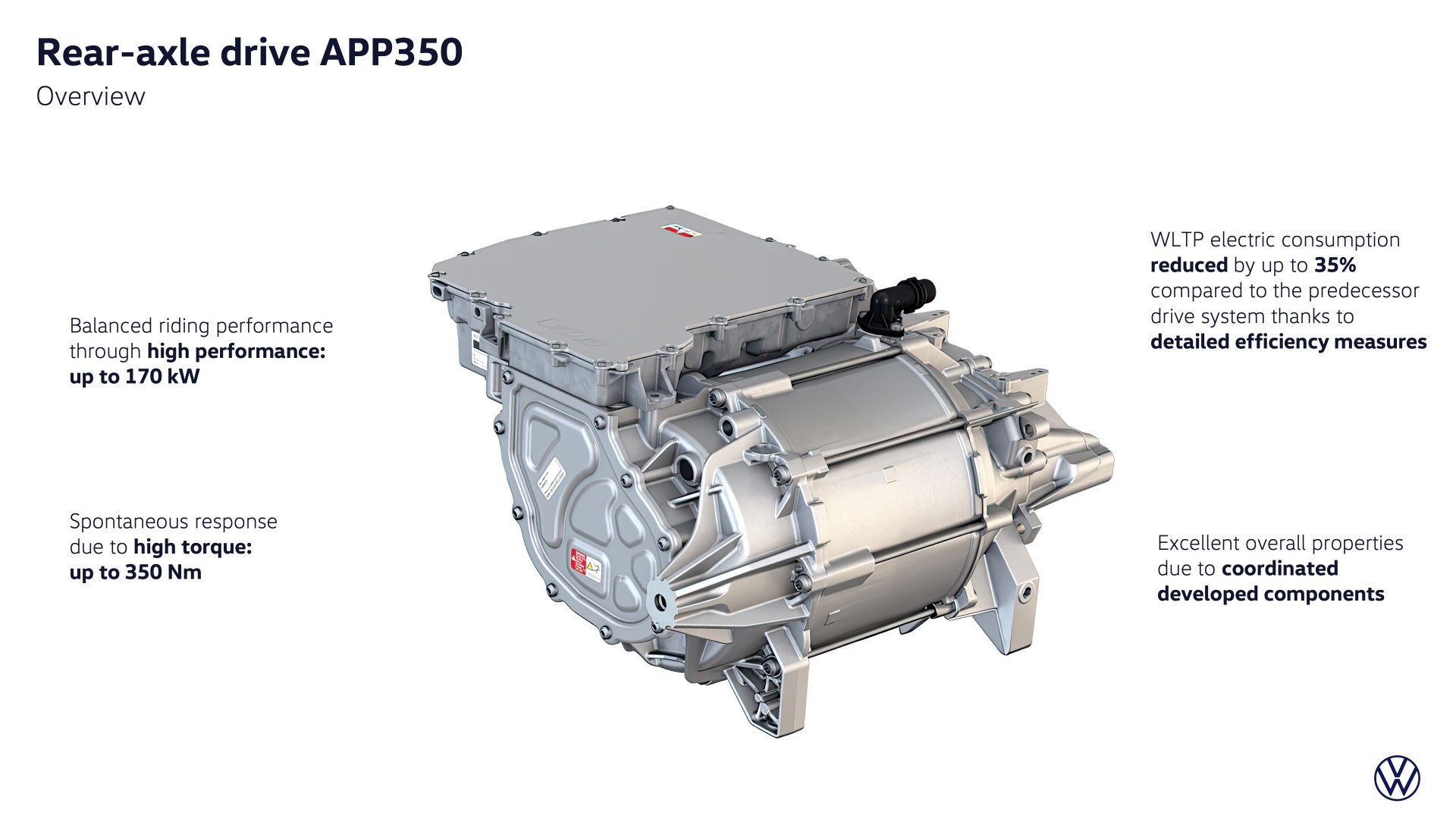 Nuova Volkswagen ID 3 Neo Maggiore Efficienza Grazie Al Motore APP350 Nuova Volkswagen ID 3 Neo Maggiore Efficienza Grazie Al Motore APP350
