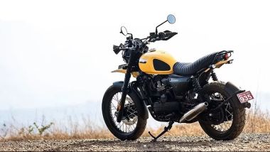 Yezdi Scrambler 350, in arrivo una versione aggiornata. tra le modifiche, sospensioni con maggiore escursione