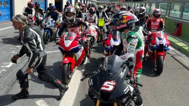 Honda Day, la pit lane