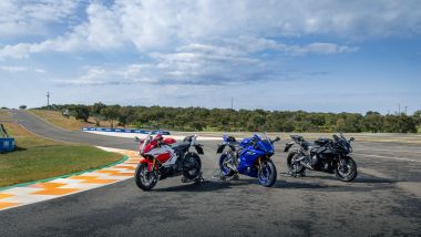 Yamaha R7 2026, la gamma colori completa